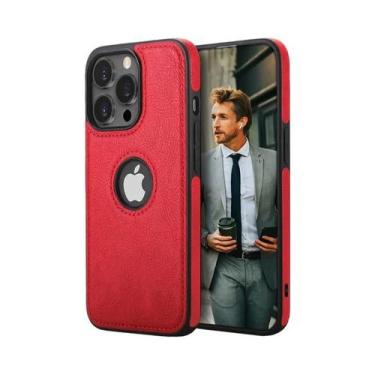 Imagem de Capa De Telefone Em Couro PU À Prova De Choque Para iPhone 16 15 14 13