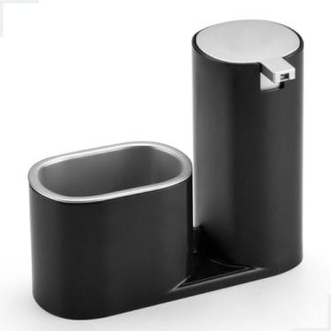 Imagem de Dispenser Para Detergente Cozinha Multiuso Porta Bucha Luxo Conceito A