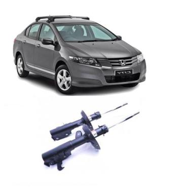Imagem de Par de Amortecedores Dianteiro Honda City DX-MT 15 16V Flex 2010 a 201