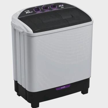 Imagem de Lavadora Praxis 2 Em 1 10 Kg Lava 6 Kg E Centrifuga 4 Kg, 110V