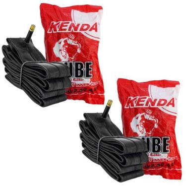 Imagem de Par Câmara de Ar Bicicleta Kenda Aro 26x1.75/2.125 Bico Grosso Schrade