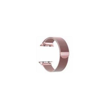 Imagem de Pulseira Magnética para Apple Watch 42mm 44mm 45mm 49mm Aço Inoxidável