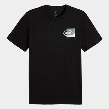 Imagem de Camiseta Puma Graphic Box Masculina-Masculino