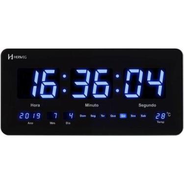 Imagem de Relogio digital Herweg parede ou mesa 6492 034