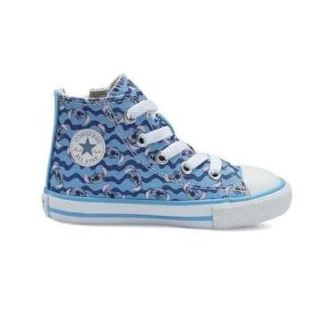 Imagem de Tênis Infantil- Kids Hi Side Zip Disney-Stitch Azul, Azul, 20