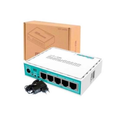 Imagem de Roteador Mikrotik - routerboard Rb750 Gr3 Hex 880mhz 256mb - Mikrotic