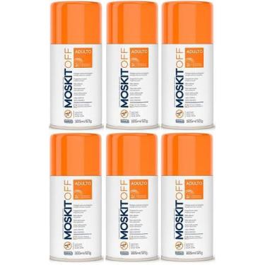 Imagem de Repelente Moskitoff Aerosol 165ml DEET 11% Farmax 6 unidade