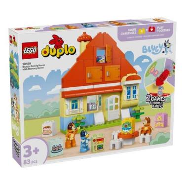 Imagem de Lego Bluey Casa Da Família Bluey Com Jogo Da Memória (10459)