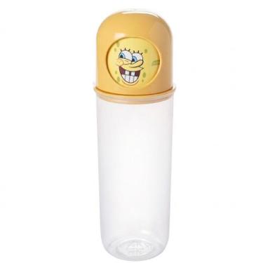 Imagem de Box Multiúso Bob Esponja Tubo Estojo Porta Objetos Itens Higiene Infan