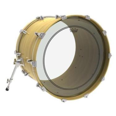 Imagem de Pele Remo Powerstroke 3 Clear 26 transparente com anel muffle abafador
