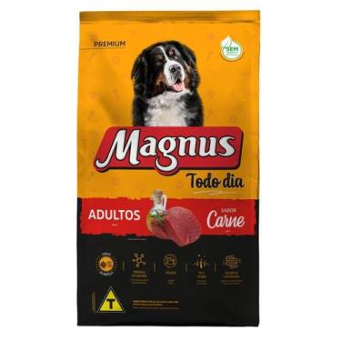 Imagem de Ração Magnus Premium Todo Dia Cães Adultos Sabor Carne 10kg - Adimax