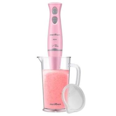 Imagem de Mixer Fit Britania 350W Turbo 800ml Desmontavel LuxxPink  127V