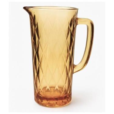 Imagem de Jarra de Vidro Stella 1,2L Âmbar  PromoInter, 1,2 litros, Ambar, unica