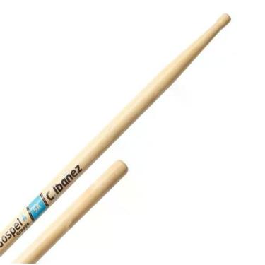 Imagem de Baqueta C. Ibañez Premium Gospel Groove 5A em Marfim padrão 5A clássic