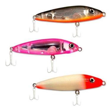 Imagem de Isca Tapinha da Kv Artificial Stick Zara Superfície Kit c/3, 5, 8, 11