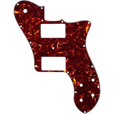 Imagem de Escudo ronsani p/ guitarra tele 72 deluxe - tortoise 4ply 811