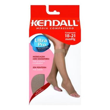 Imagem de Meia Curta 3/4 Média Compressão - Kendall -, GG S/PONTEIRA
