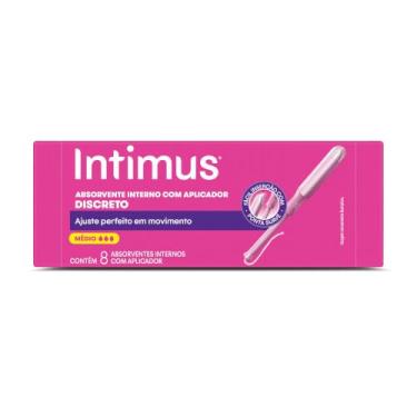 Imagem de Absorvente Interno Intimus Médio - 8 unidades