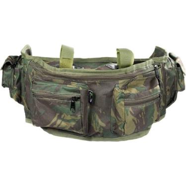 Imagem de Pochete Pescador 9 Bolsos Pochetão Pesca e Camping Fox Boy Fisherman -