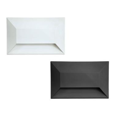 Imagem de Arandela Balizador Led Onix Horizontal 3000K 127V IP-40 1W 130 Lms Branco Ledart LA-231