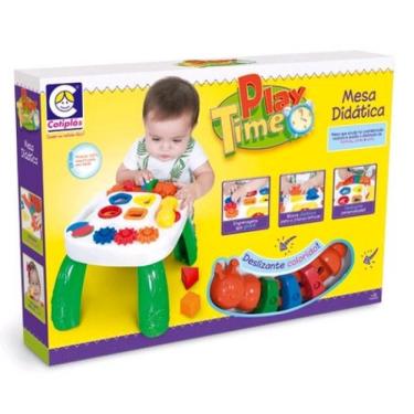 Imagem de Mesa de Atividades Didática Infantil Play Time Cotiplás