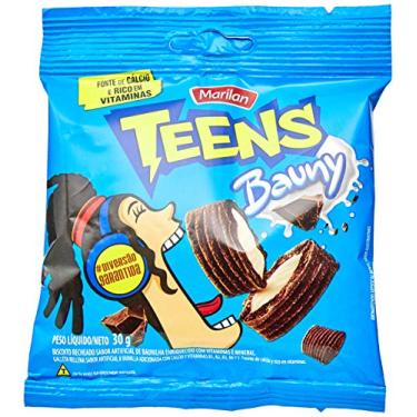 Imagem de Biscoito Teens Bauny Marilan Caixa com 8 Unidades de 30g