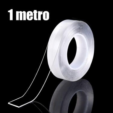 Imagem de Fita Adesiva Dupla Face Transparente Nano PU Gel 1 metro Casa