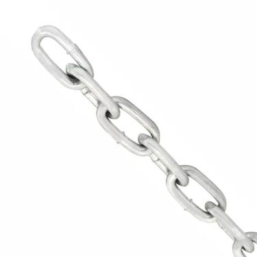 Imagem de Corrente Soldada Galvanizada 4mm Saco 12,6kg