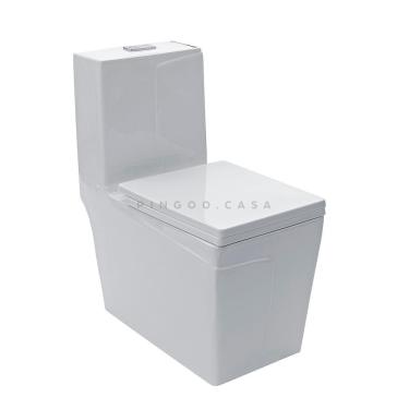 Imagem de Vaso Sanitário Monobloco Topázio Pingoo.casa - Branco