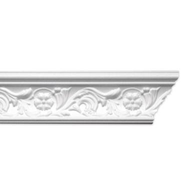 Imagem de Roda Teto Perfil de Poliestireno Anna HomEstar - caixa com 6 m - Branco