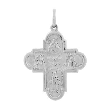 Imagem de Pingente de Aço Cruz de Todos os Santos 29x23mm