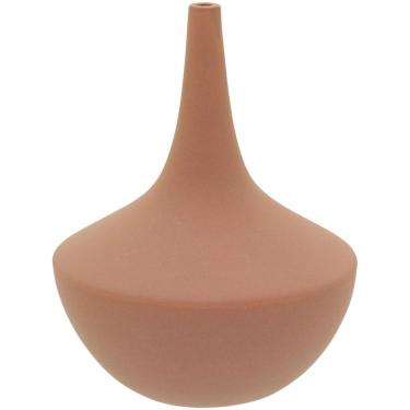 Imagem de EMMA GARRAFA DECORATIVA 19x15x15cm CERÂMICA ROSE