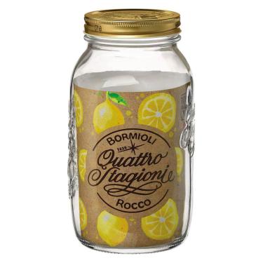 Imagem de BORMIOLI ROCCO QSTAGIONI POTE 21x11x11cm 1,5L VIDRO TRANSP TAMPA METAL