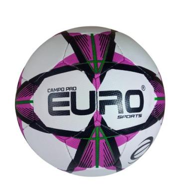 Imagem de Bola De Futebol Euro Pro Campo Tamanho Oficial Profissional