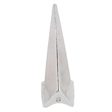 Imagem de Ferramenta de separação de dedos, ferramenta de separação de cabelo, ferramenta de separação de dedos, ferramenta de seleção de tranças anel de separação de ferramentas de seleção de anel de separação de seção, anel de seleção de tranças Dreadlocks duráveis de liga para extensões de perucas (prata)