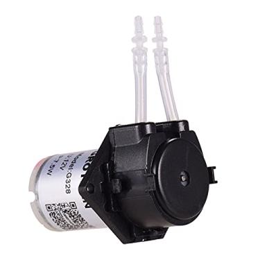 Imagem de LUGU DC 12V bomba de dosagem de bomba peristáltica bomba de água líquida Peristaltic Tube Head Função de autoescorva pa la tório de aquário Aditivos de dosagem de análise química, estilo