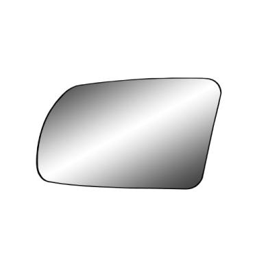 Imagem de Fit System Espelho de vidro não aquecido do lado do motorista com placa de apoio, Nissan Altima Coupe, Altima Hybrid, Altima Sedan, 11 cm x 16 cm x 20 cm (espelho dobrável)
