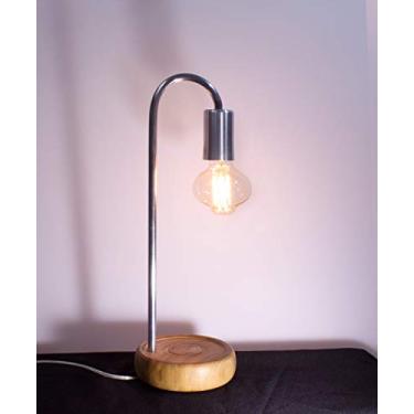 Imagem de Abajur Taschibra Flam Bivolt Prata