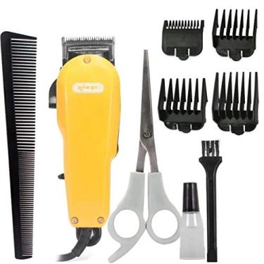 Imagem de Maquina de Cortar cabelo Barba Pelos Corporais Profissional Motor V5000 Knup 110 Volts