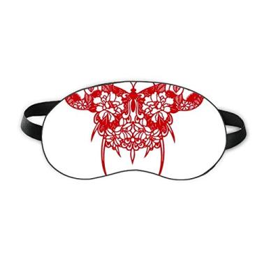 Imagem de Capa para sombra noturna macia com estampa de pipa de cultura tradicional chinesa