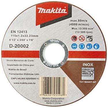 Imagem de Disco Corte 4 1/2X1,2 Inox Makic10