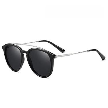 Imagem de Óculos de Sol Masculino Design Redondo OLEY com Proteção Polarizados UV400 (C1)