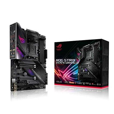 Imagem de ASUS Placa mãe ROG Strix X570-E Gaming ATX - PCIe 4.0, Aura Sync RGB Lighting, 2,5 Gbps e Intel Gigabit LAN, WIFI 6 (802.11Ax), Dissipadores de calor M.2 duplos