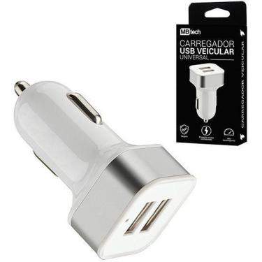 Imagem de Carregador Veicular Com 2 Saidas Usb 1/2.1A Mb Tech