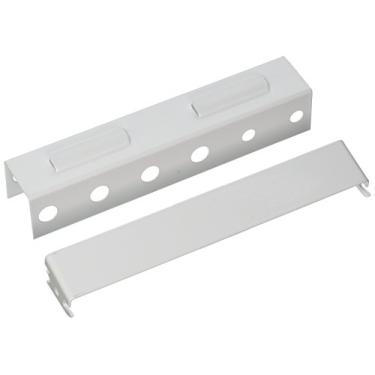 Imagem de Wall Control Pegboard Suporte de chave de fenda, acessório de placa de metal ranhurada e placa de ferramentas – Branco, 20,32 cm x 5,08 cm x 5,08 cm - ASM-SD-008 W