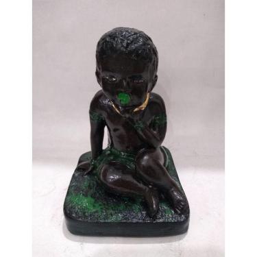 Imagem de Imagem Ere de Oxossi Escultura Estatua Gesso 20 Cm