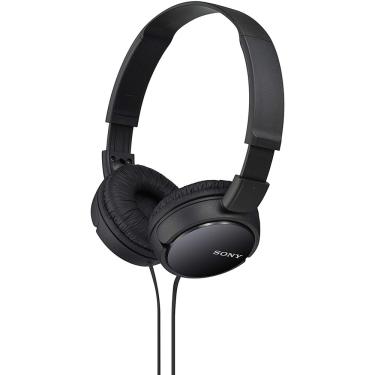 Imagem de Sony MDRZX110/BLK zx Series Fones de ouvido estéreo (Preto)