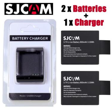 Imagem de Bateria original da câmera SJCAM  SJ6000  SJ7000  carregador para DV  SJ4000  SJ 4000  5000  6000