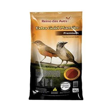 Imagem de Ração Reino das Aves Extra Gold Mamão para Pássaros