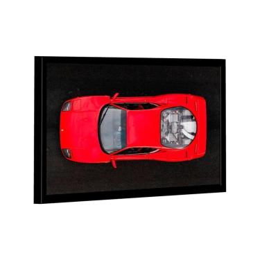 Imagem de Quadro Ferrari F40 Vermelha Cima Br Artes